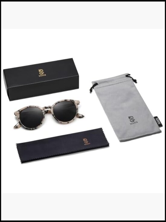 Retro Round Polarized Sunglasses with UV400 TAC Lenses main image 5